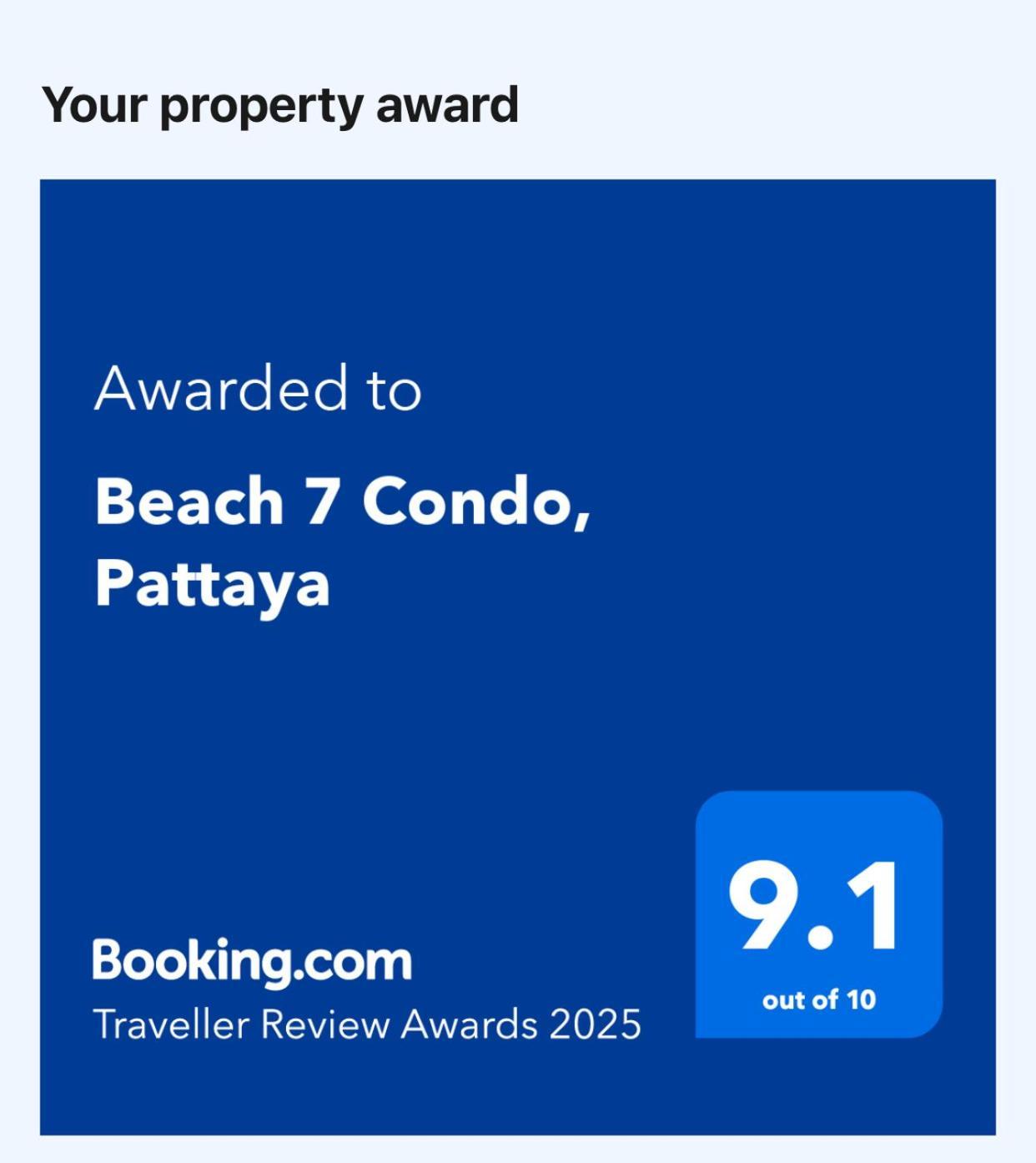 חוף ג'ומטיין Beach 7 Condo, Pattaya מראה חיצוני תמונה